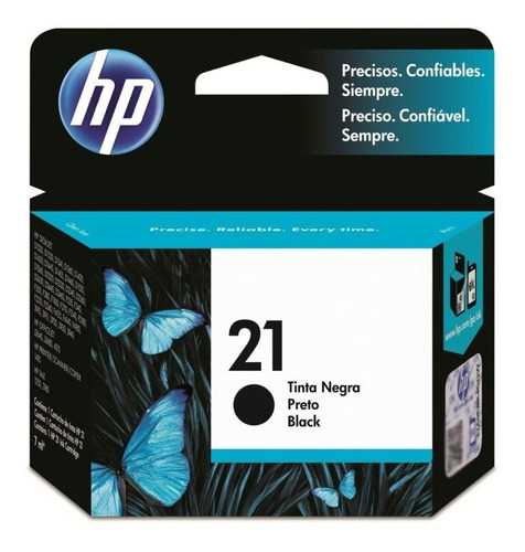 Cartucho Hp 21 Negro Original C9351a D1330 D1360 D2320