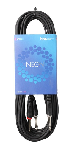 Cable Kwc Neon 9008 1 Plug Stereo A 2 Plug Mono 6 Mtrs