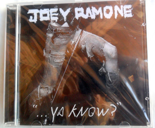 Joey Ramone ... Ya Know ? Punk Ramones * Cd 2012 Nuevo