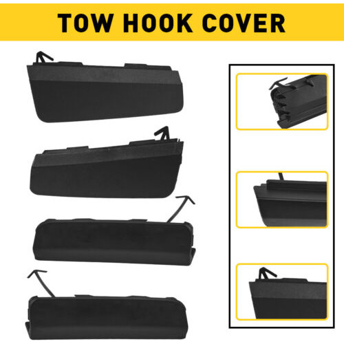 4pcs Front Bumper Tow Hook Cover Cap For Toyota Rav4 Le  Oad