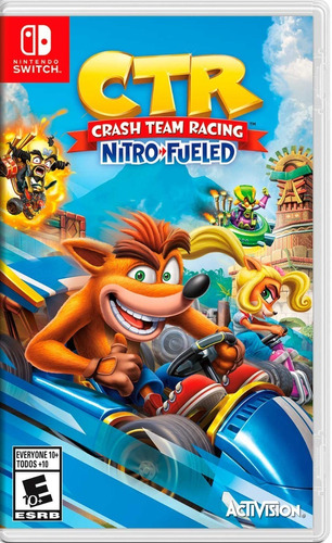 Crash Racing Team Ctr Nitro Fueled Nintendo Switch Nuevo!