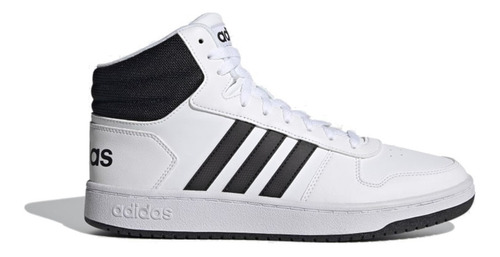 Tenis adidas Hombre Blanco Hoops 2.0 Casual Fy8617