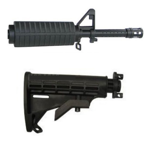 Cubre Cañon Barrel Kit Culata Retractil M16 A5 Xtr P