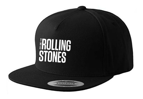 Gorra Plana Snapback The Rolling Stones - Logo - Rock