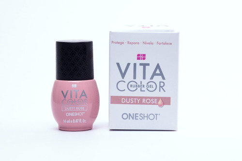 One Shot Vita Color Rubber Gel Con Vitaminas Y Calcio