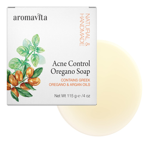 Aromavita Jabón Facial Para El Control Del Acné, Aceite D.