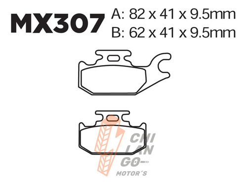 Balatas Del. Izq. Cannondale Fx 400 1