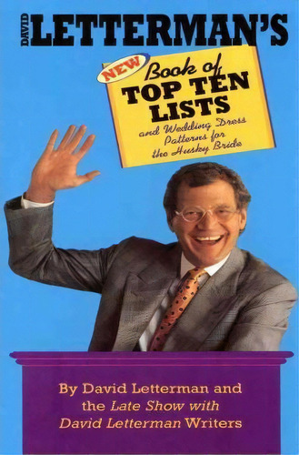 David Letterman's New Book Of Top Ten Lists, De David Letterman. Editorial Random House Usa Inc, Tapa Blanda En Inglés