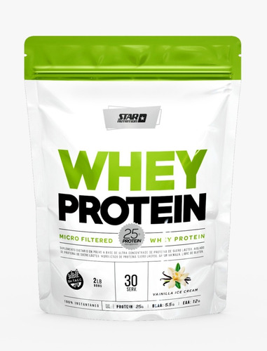 Whey Protein 2 Lb Star Nutrition Nuevo Empaque Oferta!