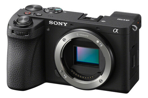 Câmera Mirrorless Sony A6700 26mp 4k 120fps Cor Preto
