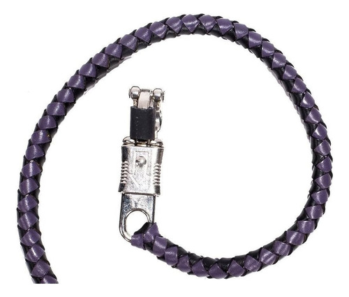 Dream Motorcycle Purple & Blk Braided Get Back Old School Re