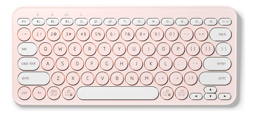 Teclado Inalámbrico Multidispositivo/rosado