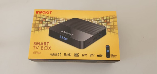 Tv Box Inforkit 926d 4k Wifi 5.8 Qualidade Original 27 Peças