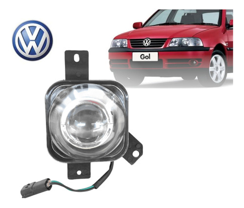 Faro Antiniebla Para Volkswagen Gol 2001 / Derecho