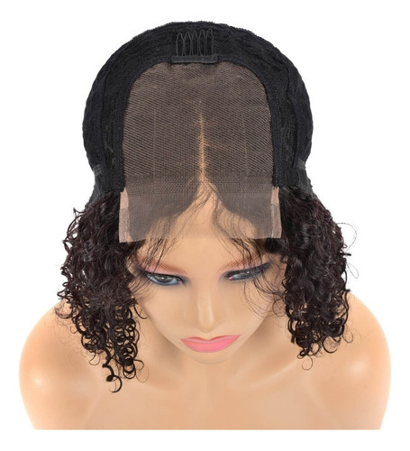 Peruca Cabelo Humano Ondulado 25cm