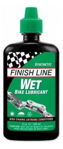 Lubrificante Finish Line Umido - Verde 120ml