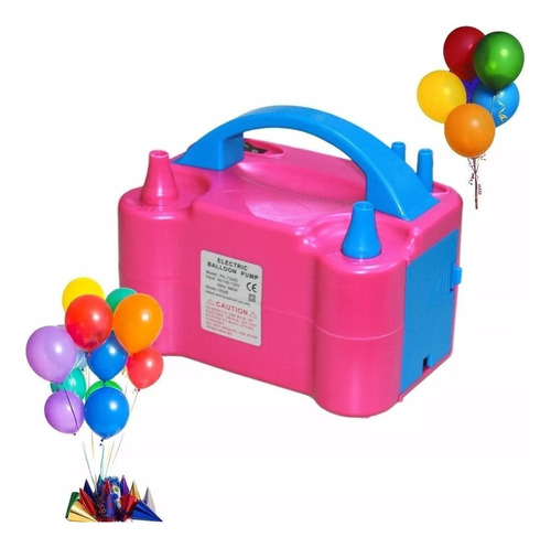 Inflador De Globos 600 Watts Doble Boquilla E'store