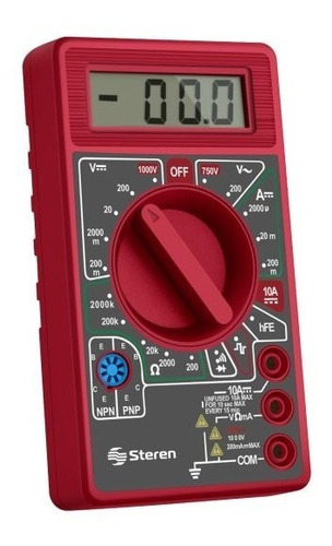 Multimetro Digital Compacto Steren Mul-005 Economico