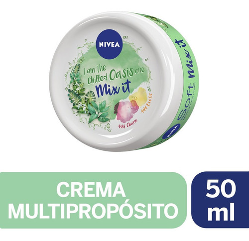 Crema Multiproposito Nivea Soft Mix It Oasis 50ml