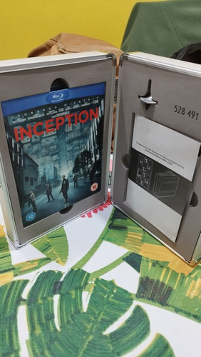 Inception Blu Ray Edición Colección Maletín 