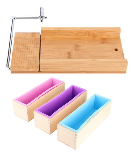 Kit De Moldes De Silicona Para Hacer Jabón Y Báscula