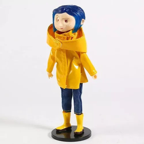 - For Muñeca De Acción De Pvc Con Estampado Coraline En