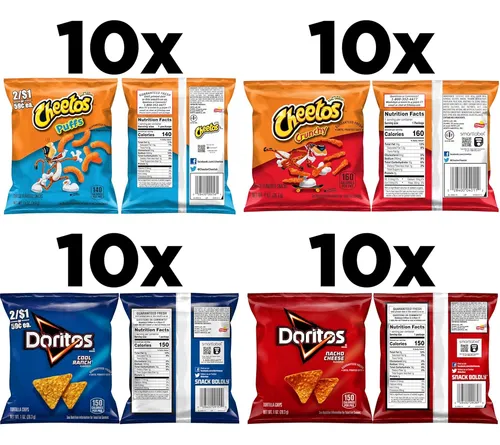 Mezcla De Doritos Y Cheetos Frito Lay, - Kg a $1140