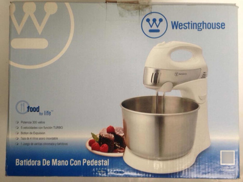 Batidora De Mano Pedestal Westinghouse 300 Wat 4 Lts