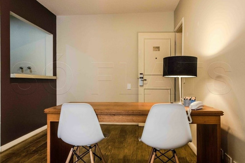 Imagem 6 de 15 de No Jardim Paulista, Maravilhoso Flat Mobiliado E Com Vaga De Garagem! Park Avenue. - Sf34843