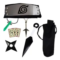 Comprar Kit Kunai Ninja Naruto Shuriken Colar Minato Porta Kunai