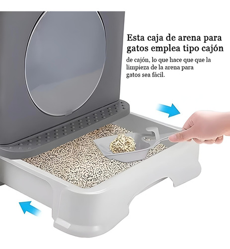 Caja De Arena Cerrada Para Gatos