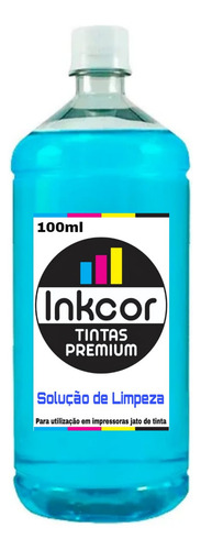 Solução Limpeza Compativel C/ Cabeça De Impressão C/ 100ml Solução De Limpeza