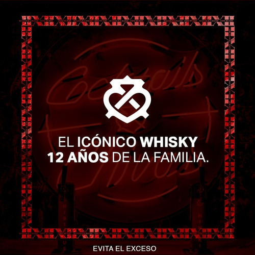 Whisky Chivas Regal Blended Scotch 12 Años 750ml