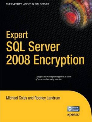 Libro Expert Sql Server 2008 Encryption - Michael Coles