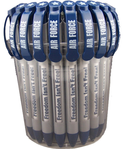 36x Greeting Pen Air Force Pen Set With Rotating Messages