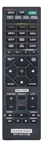 Control Remoto Rmt-am210u Para Sony Stereo Mhc-v50d Mhc-gt4d