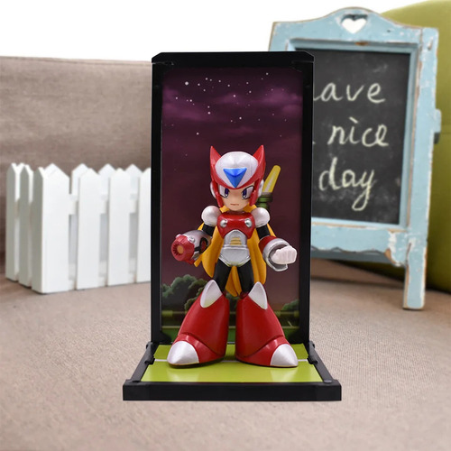 Mega Man Brinquedo Modelo Anime Megaman Rockman Rokkuman A