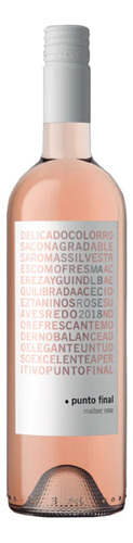 Vino Rosado Punto Final Malbec Rose 750 Ml
