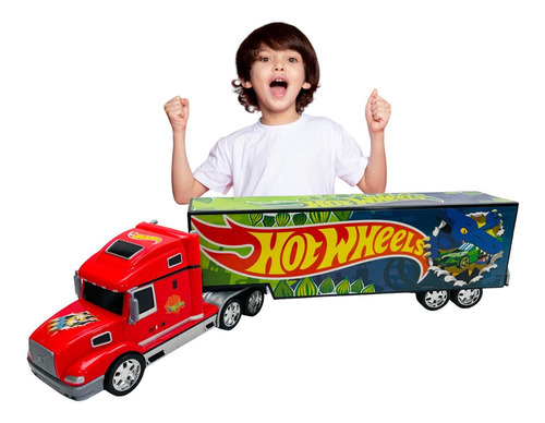 Trailer De Fricción Transportador Hot Wheels