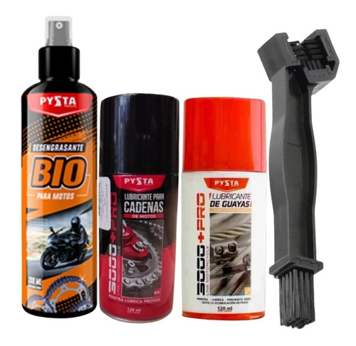 Kit Mantenimiento De Motocicletas Lubricantes