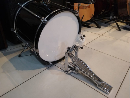 Bateria Infantil Power M 3 Cuerpos Madera Platillo Soporte