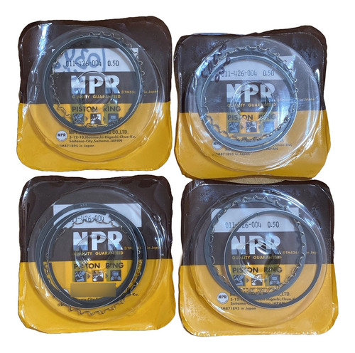 Aros X4  Juegos Japon Npr Honda Cb 750f 62.50mm 0.50 Bkz