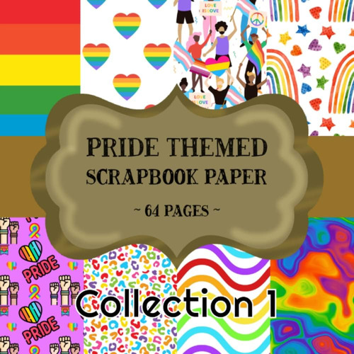 Libro: ? Rainbow Pride Themed Scrapbook Paper Collection 1 |