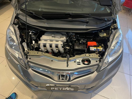 Imagem 3 de 12 de Honda Fit 1.4 Completo Cinza Banco Bipartido Automatico