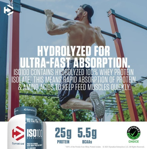 Dymatize Proteina Iso 100 Whey Isolate 5lbs + Creatina Drive
