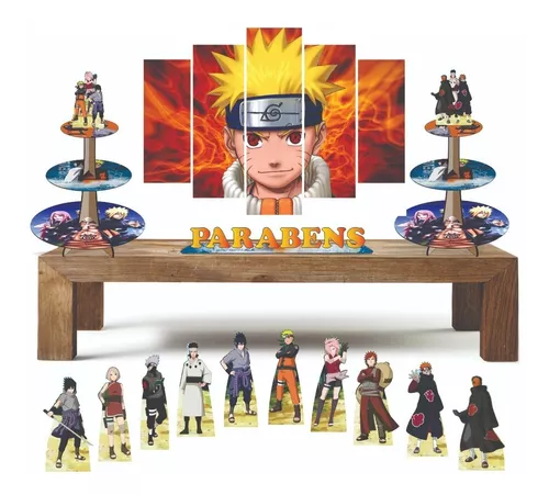 DISPLAY MDF CABEÇA NARUTO MOD2 - Lembrança Chique