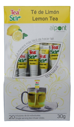 Alpont Tea Stir Té De Limón, 45 G