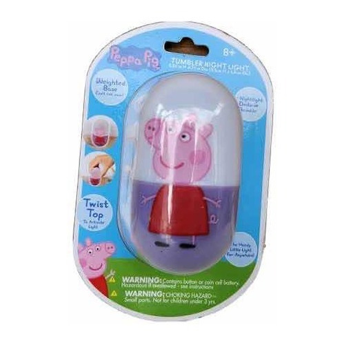 Tumbler Night Light Luz Nocturna Peppa Pig