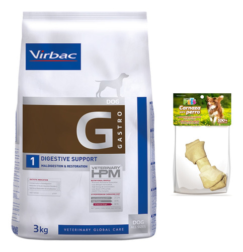 Hpm Virbac Dog Digestive Support  3kg + Regalo