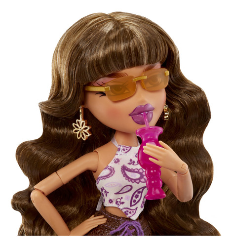 Muñeca De Moda Bratz Alwayz Yasmin Con 10 Accesorios Y Póste